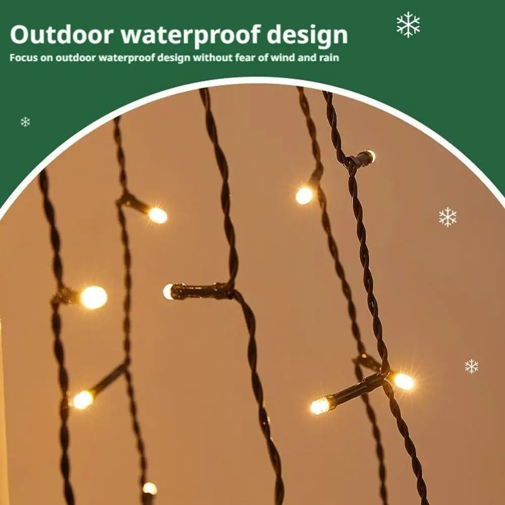 New LED Wasserfall Lichtkette - Lumen249–2000 Länge1,5–3m Spannung9V