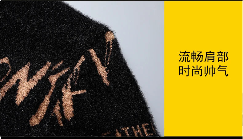 HerbstMode Strickjacke Gestreift - V-Ausschnitt, Cashmere, L