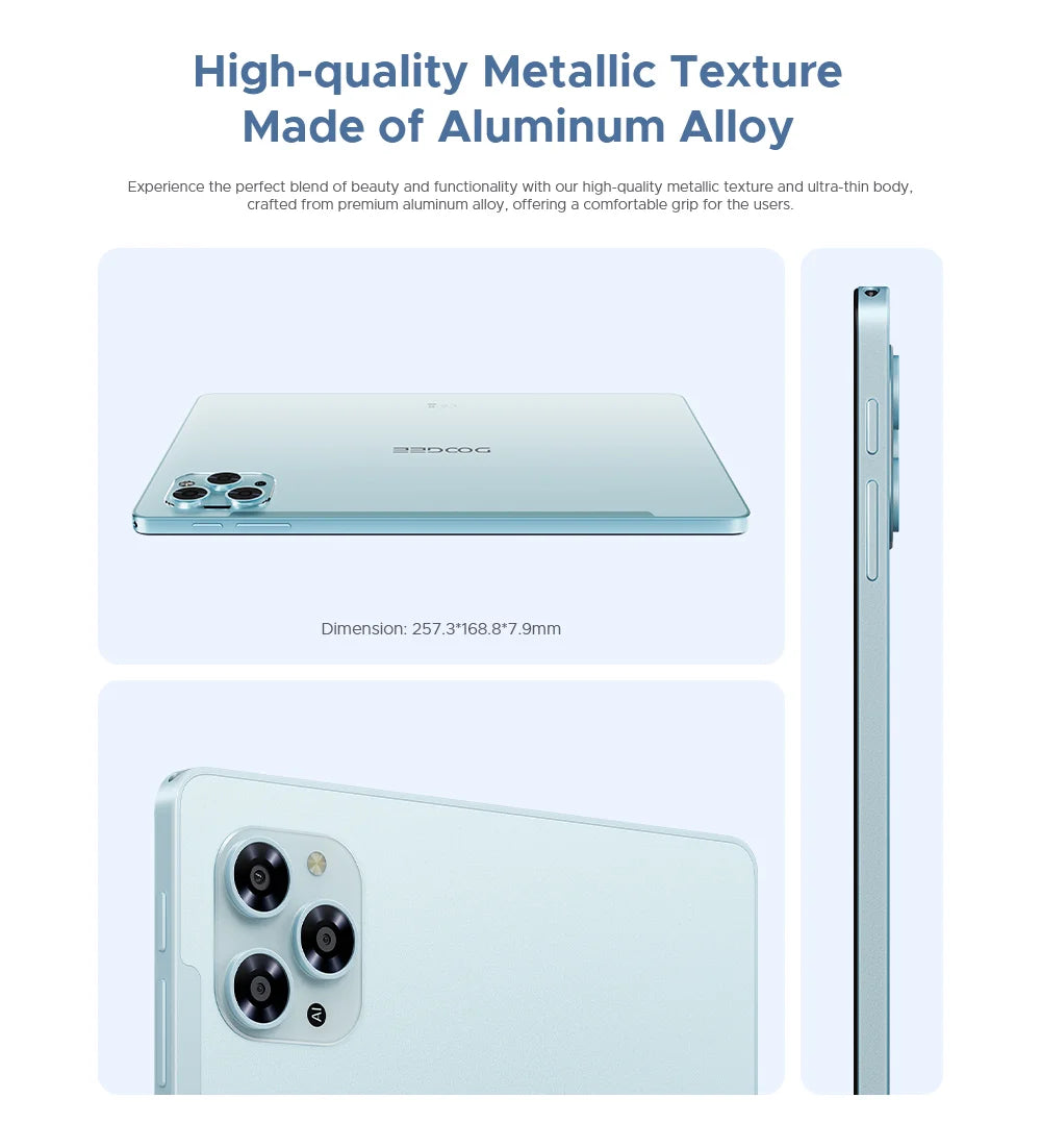 DOOGEE Tab G6 2-in-1 Tablet - 11 Zoll Display 8000mAh Akku 6GB RAM