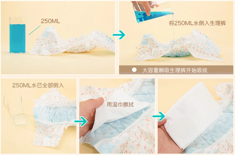 Keine Windeln Hund Einweg Superabsorption - 10 Stk M