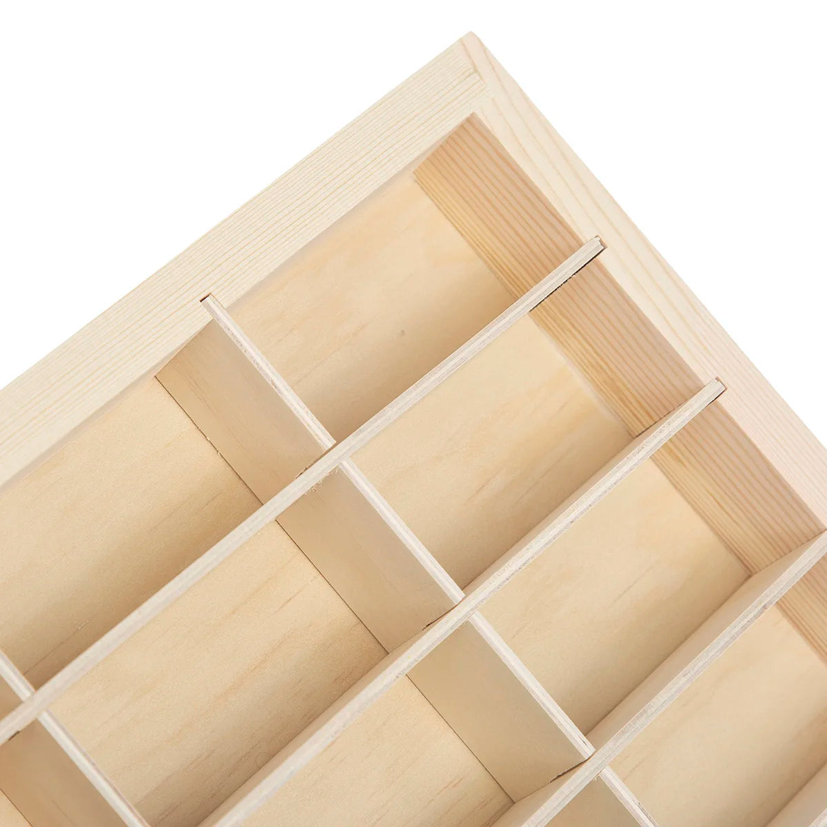 NONE Ausstellungsregal Massivholz 80 Fächer 77,5x4x47 cm