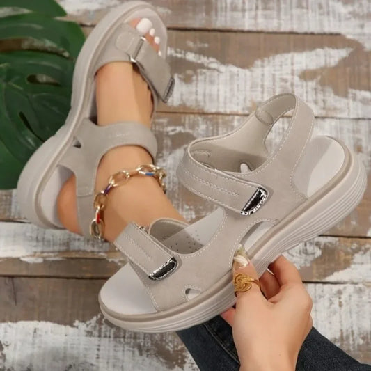 JAYHW Wedges Atmungsaktiv - Damen Rutschfest Keil 1-3cm