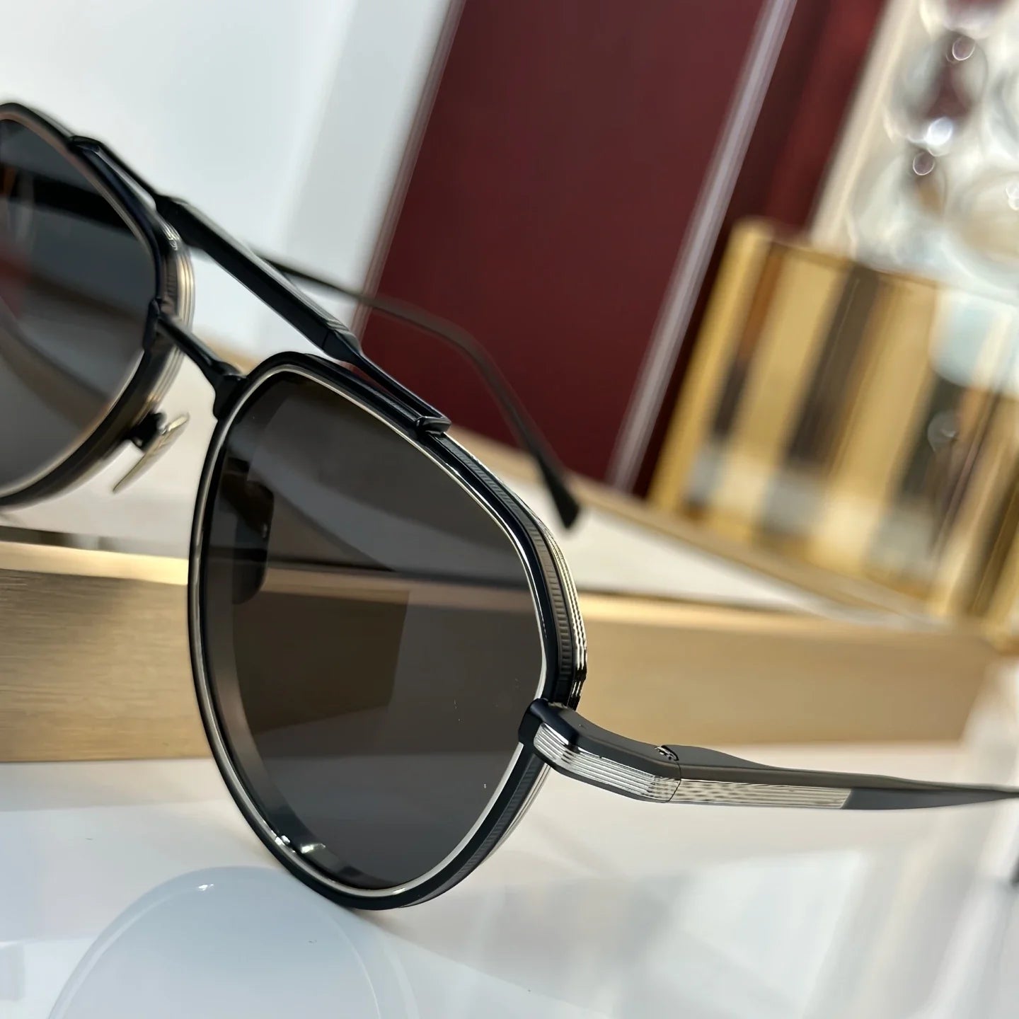 Jacques Marie Mage COMMANDER sunglasses bold premium titanium frame