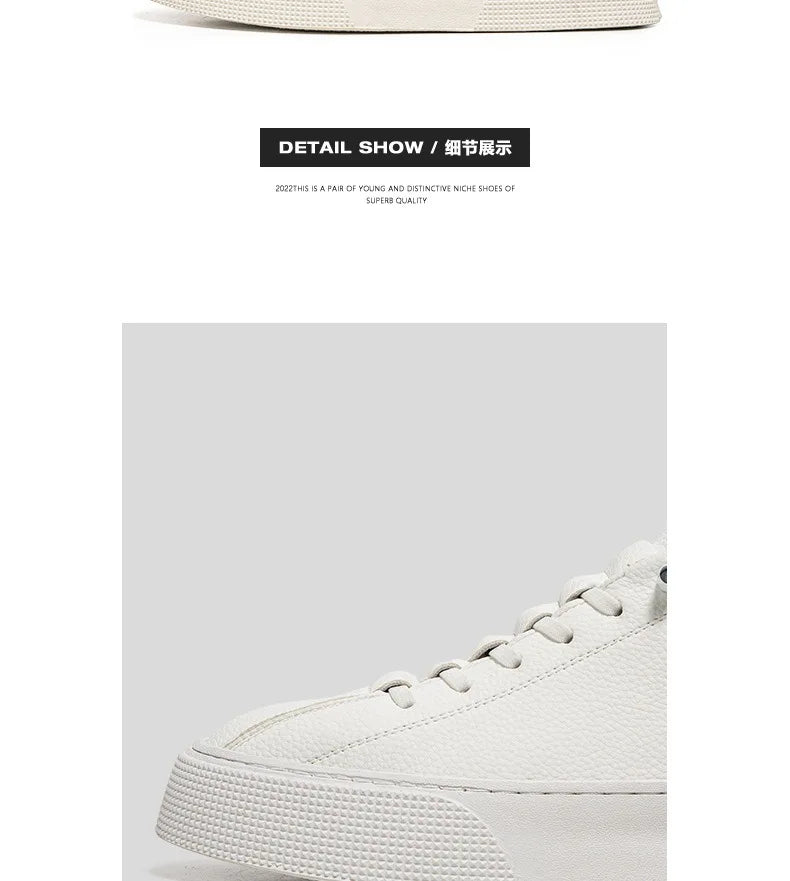 White Sneakers for Men 2024 Spring Fashion Casual Lace Up Round Toe Flat mens Running Sport Shoes Zapatillas Deportivas Hombre