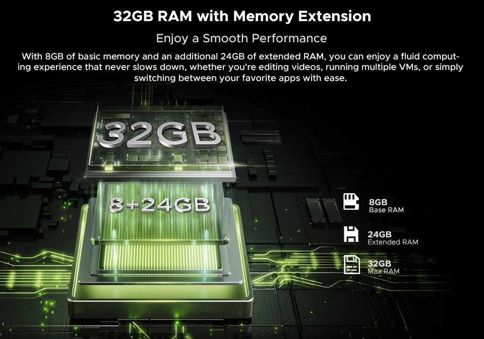 DOOGEE Tab E3 Pro 2-in-1 Tablet-PC - 256 GB ROM, 11000 mAh, 13 Zoll