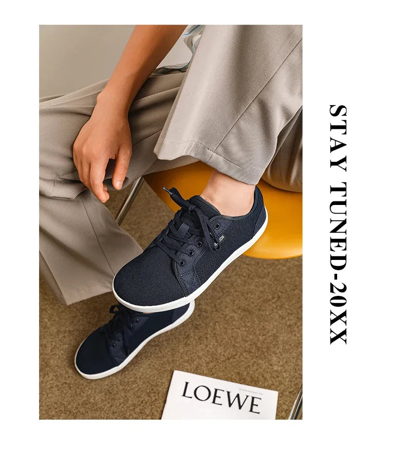 Herren-Barefoot-Sneaker 2025: Wide Zero-Drop Flats - Natural Walking Collection