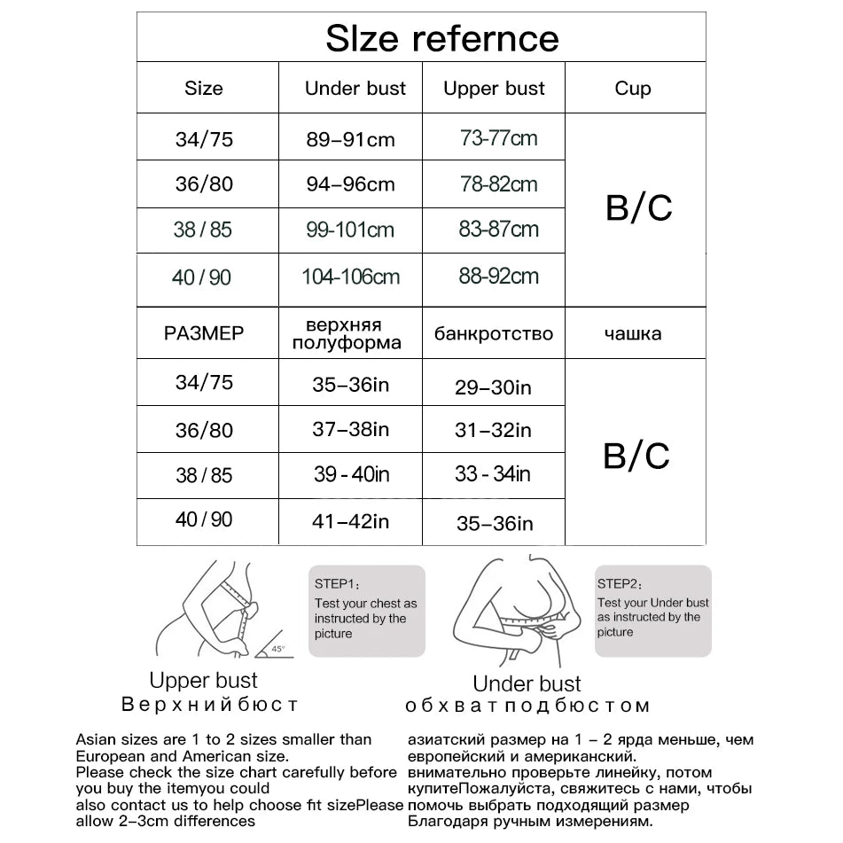 BH 2025: ALLTOOALL Plus Size Lace Push Up Bra Women Sexy Hollow Out Lingerie - Lady Lace Transparent Underwear Female Embroidery Solid Bra Collection