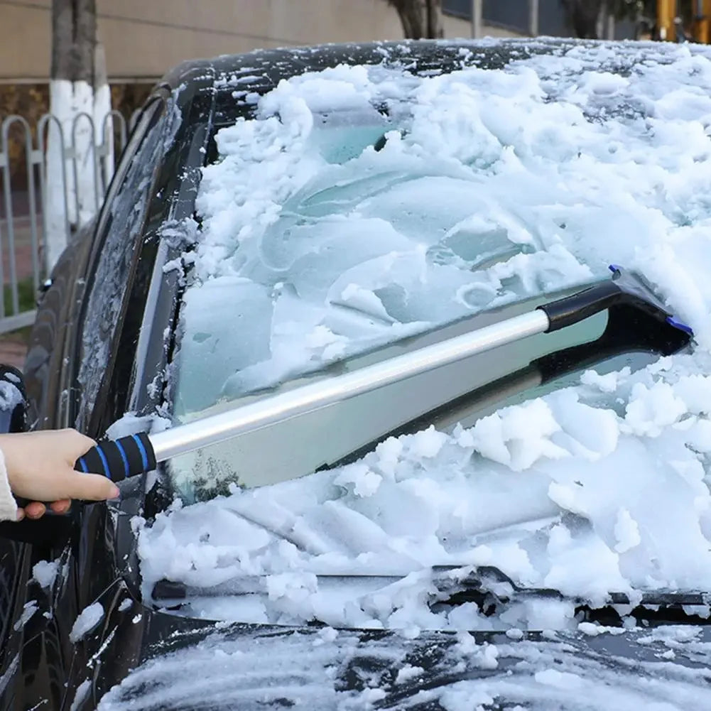 Car Snow Shovel Non-slip Ice Scraper Multifunctional Grip De-icing Tool Winter Car Window Windshield Ice Scraper Car Accessories