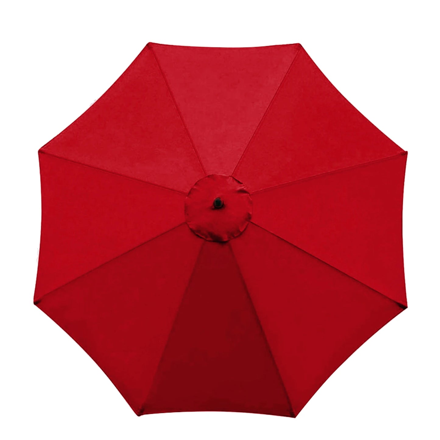 Waterproof Sun Shade Canopy Cover for 6 or 8 Bones Parasol Replacement Fabric Garden Shelter