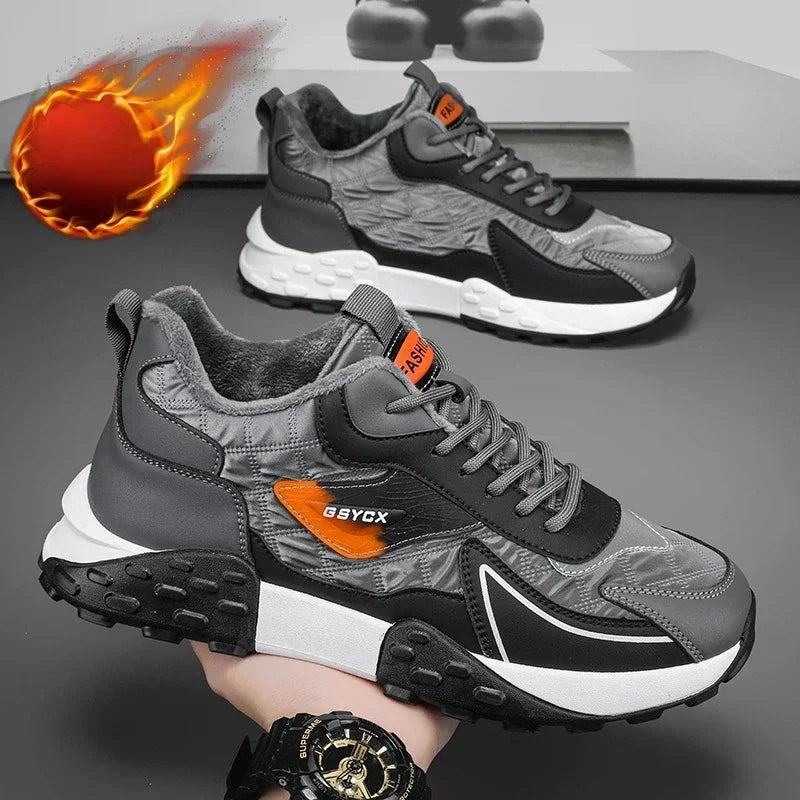 Herren-Platform-Sneaker 2025: Luxus Winter Cotton - Plus Size Running Collection