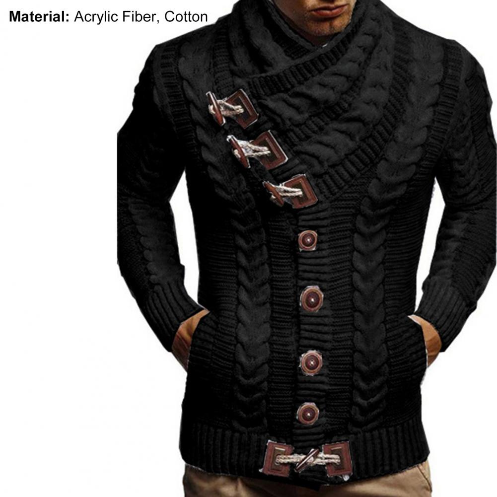 Closure Cardigan Kapuzen Strickpullover Premium Weich Warm Alltagstauglich - Acrylic, Größe XL