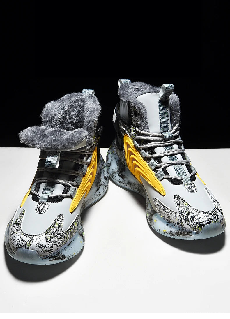 Ghete de iarnă Lexsan Allround cu șireturi, impermeabile - mărime până la gleznă, talpă antiderapantă