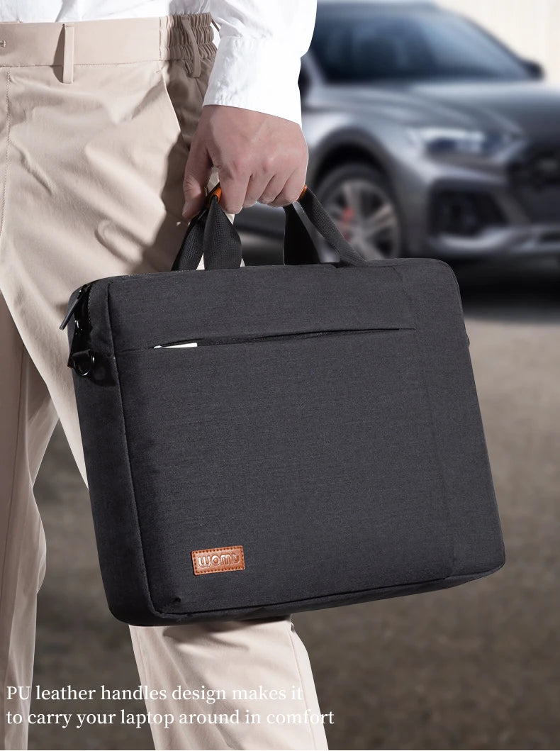 WOMT Umhängetasche Business - 15,6 Zoll Polyester Kompakt