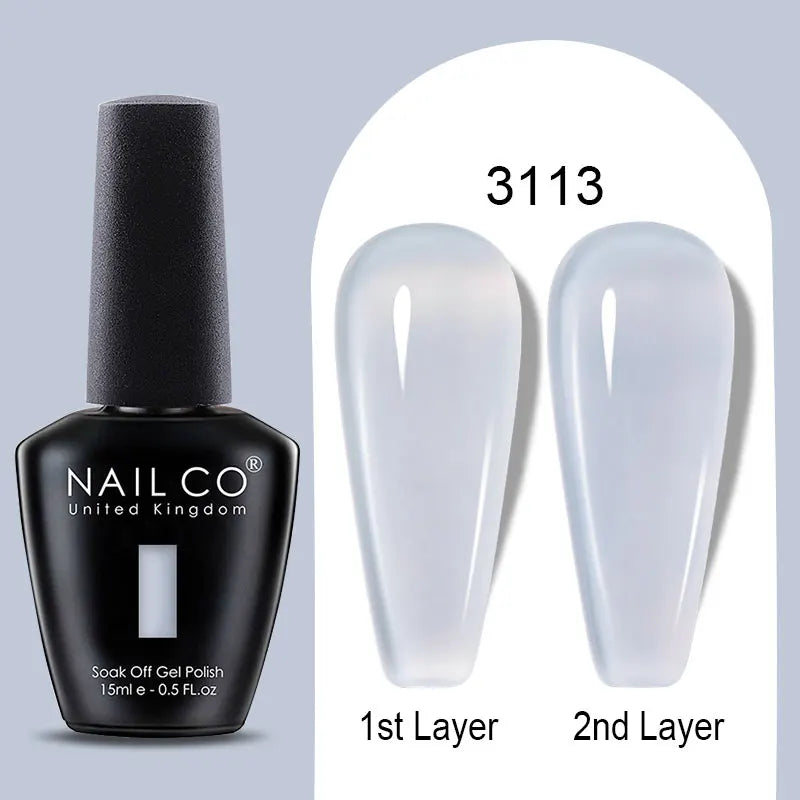 NailCO Gel Nail Polish Nail Art Translucent Vernis Semi Permanent UV LED Lamp Gel Manicure for Gel Polish Nail Glue Productos
