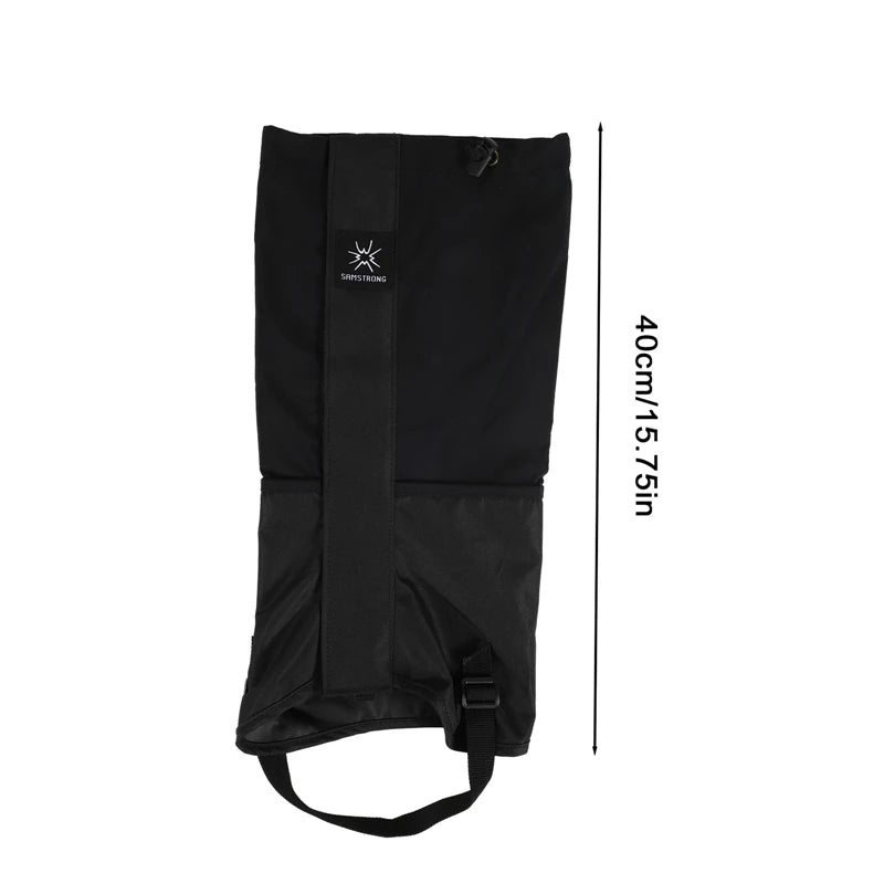 Beinschutz 2025: 1 Pair Waterproof Leg Covers Elastic Strap - Long Tube Legs Protection Hiking Skiing Climbing Trouser Shoes Cover Durable Bandage Collection
