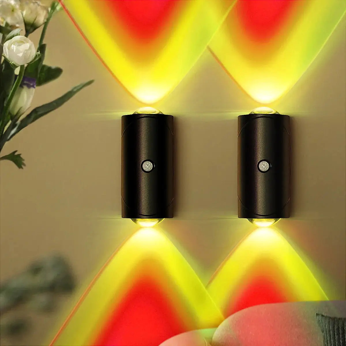 4/2/1 PCS Smart Light mit Bewegungsmelder, dimmbare LED-Nachtlampe, RGB-Umgebungslicht mit Farbverlauf, wiederaufladbarer Wandleuchte-Lichtsensor