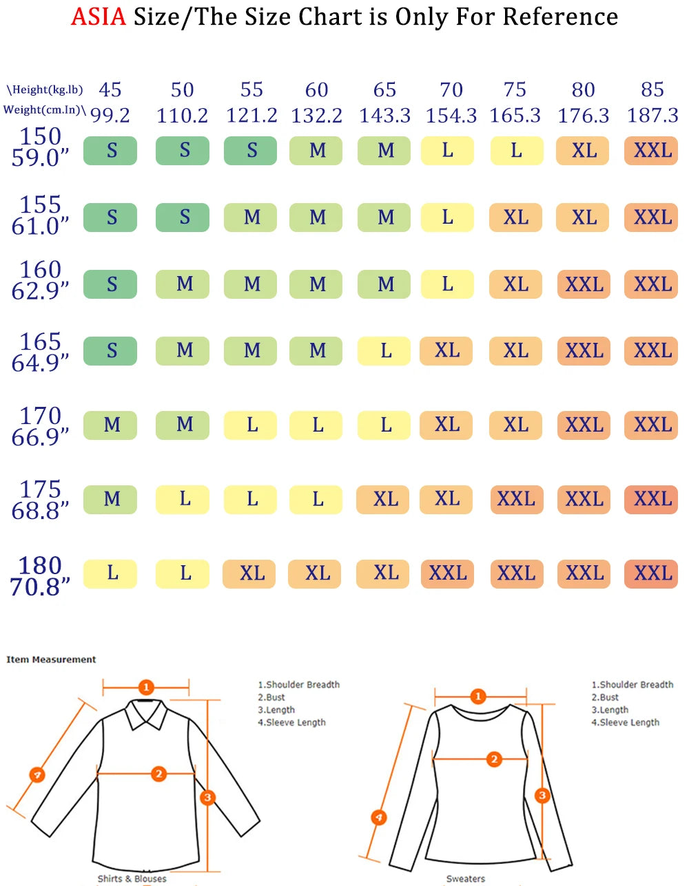 Teekossc Sweatshirt Harajuku Druck-M L, Polyester, O-Kragen