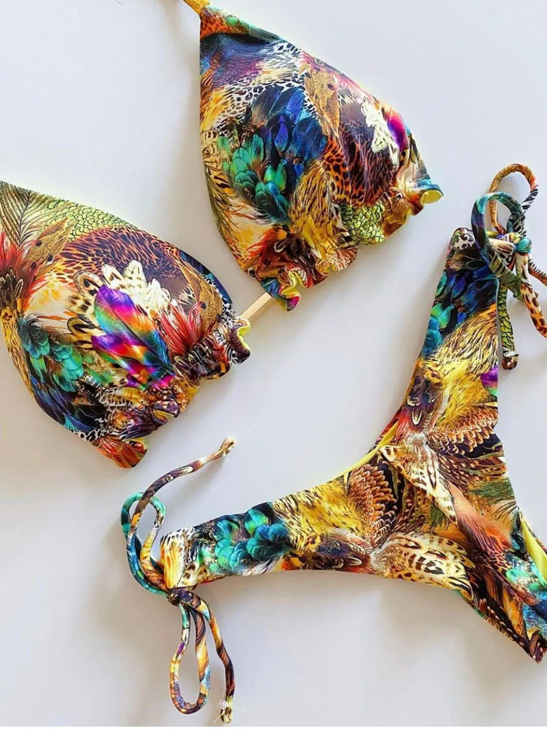 RUOTONGSEPT 2025 Beliebte Damen Strandmode Elegant Bikinis Set Sport Schwimmbekleidung Verbesserte Unterstützung Gepolstert Schwimmanzug Exquisite Bademode