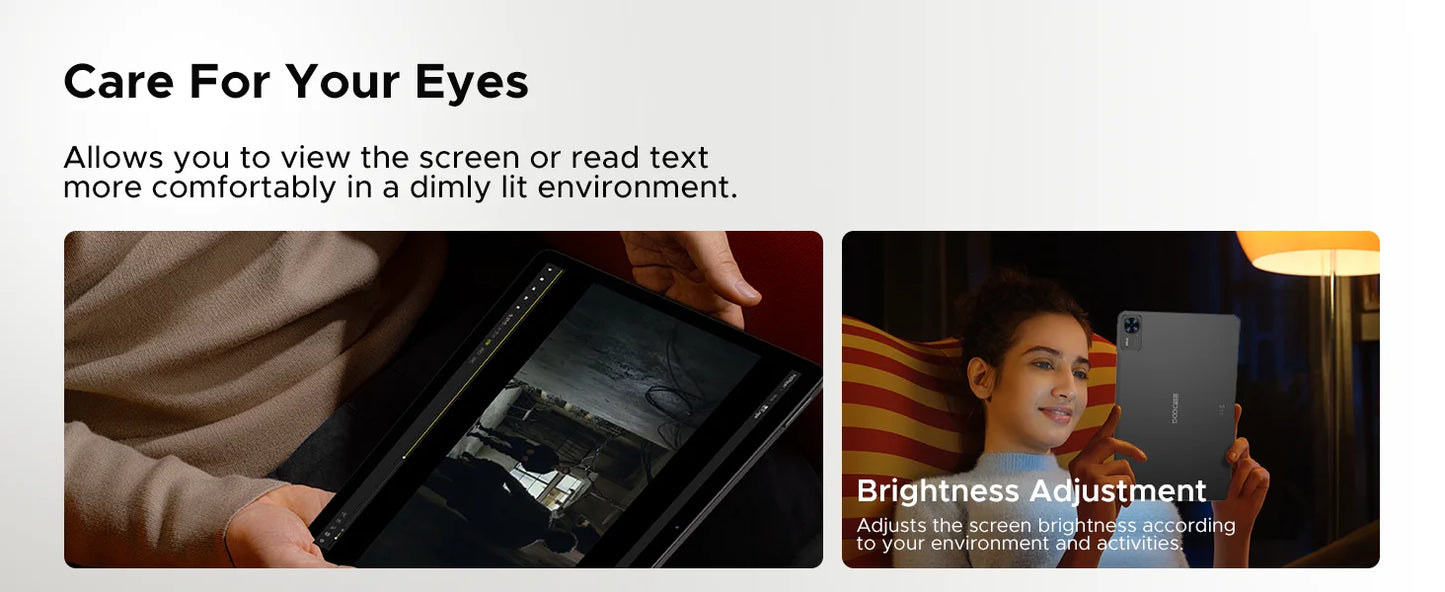 DOOGEE T36 Android 15 Tablet - 32 GB RAM, 2,2 GHz Octa-Core, 12 Zoll Display