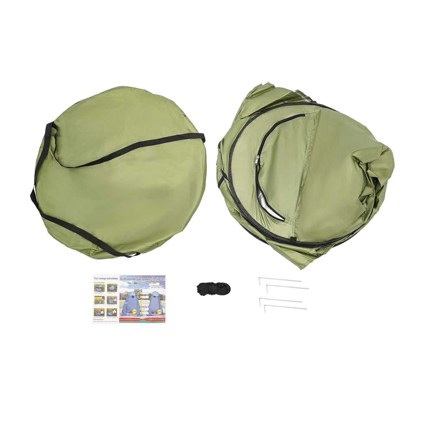 Shower Tent, Outdoor Camping Privacy Shelter, Portable Toilet Tent for Hiking