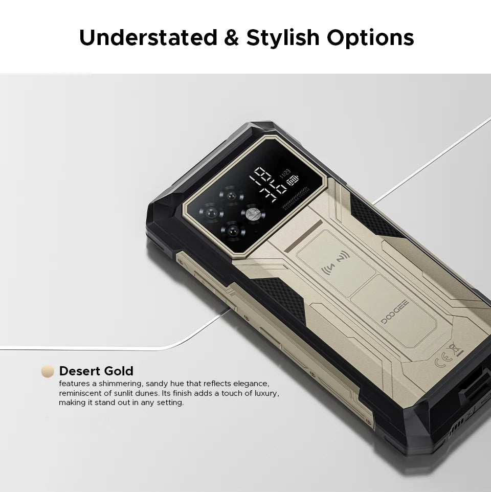 DOOGEE S200 Max Outdoor 5G - 22000 mAh Akku, 66 W, 6,72 Zoll