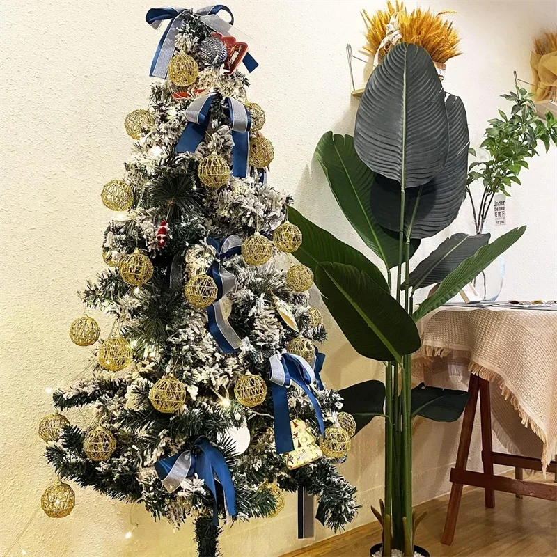 Choice Goldene Skalierte Kugeln - Packung 6 Stück, Durchmesser 5-6 cm