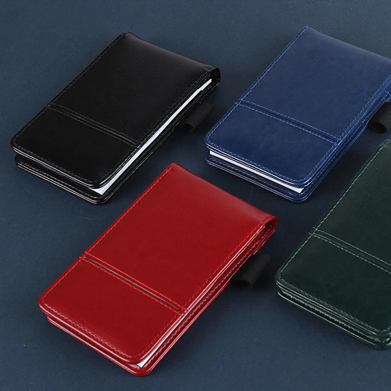 Portable PU Leather A7 Multifunctional Notebook Business Office Notebook with Calculator