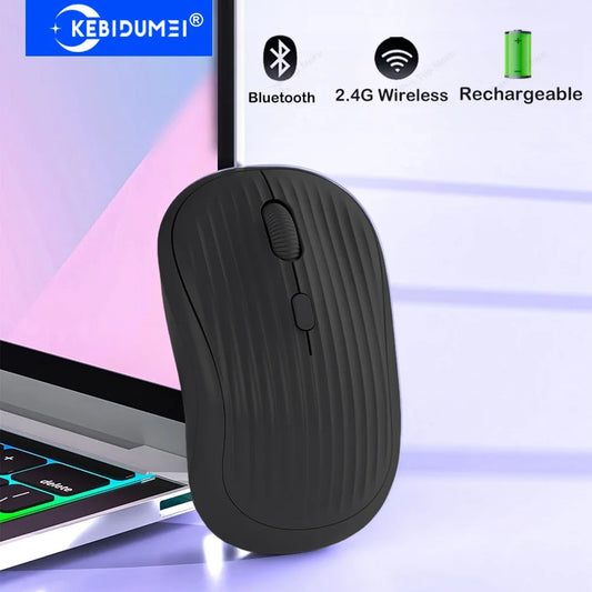 WirelessPro X1 Dual-Modus Maus - 1600 DPI, Type-C, leise