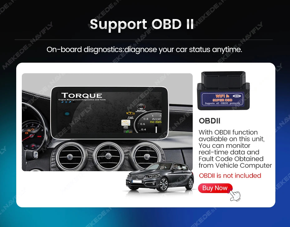 Mercedes Autoradio 2025: Android Screen Media Host - A-Klasse W176/GLA X156/CLA C117 DSP Wireless CarPlay Collection