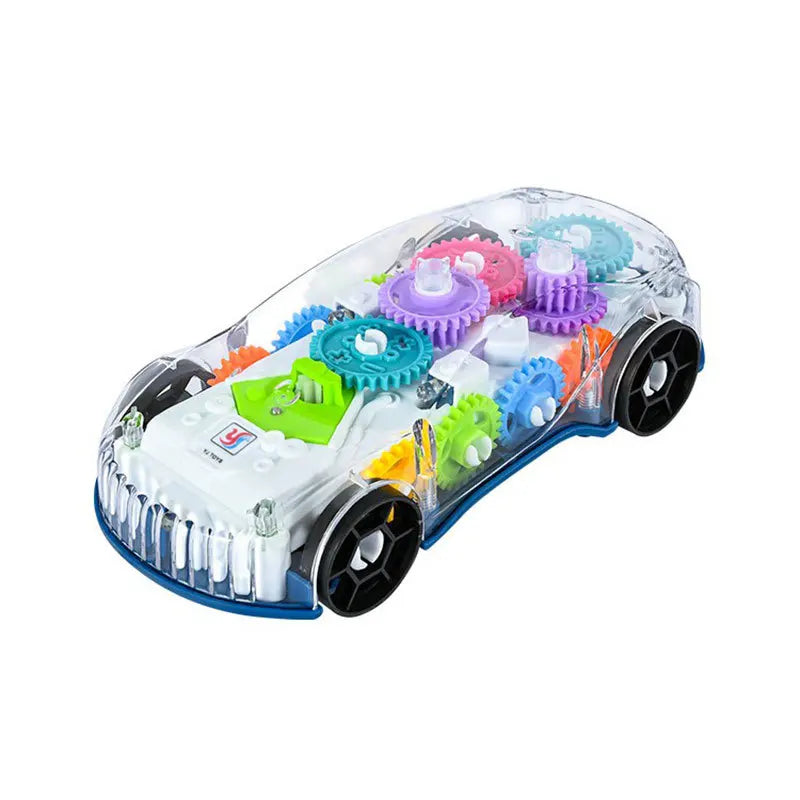 Baby Spielzeug Kleinkind Polizeiauto Elektrisches Fahrzeug Spielzeug Auto Fahren Transparente Zahnräder Musik Lichter Autos Spielzeug Für Kinder Jungen