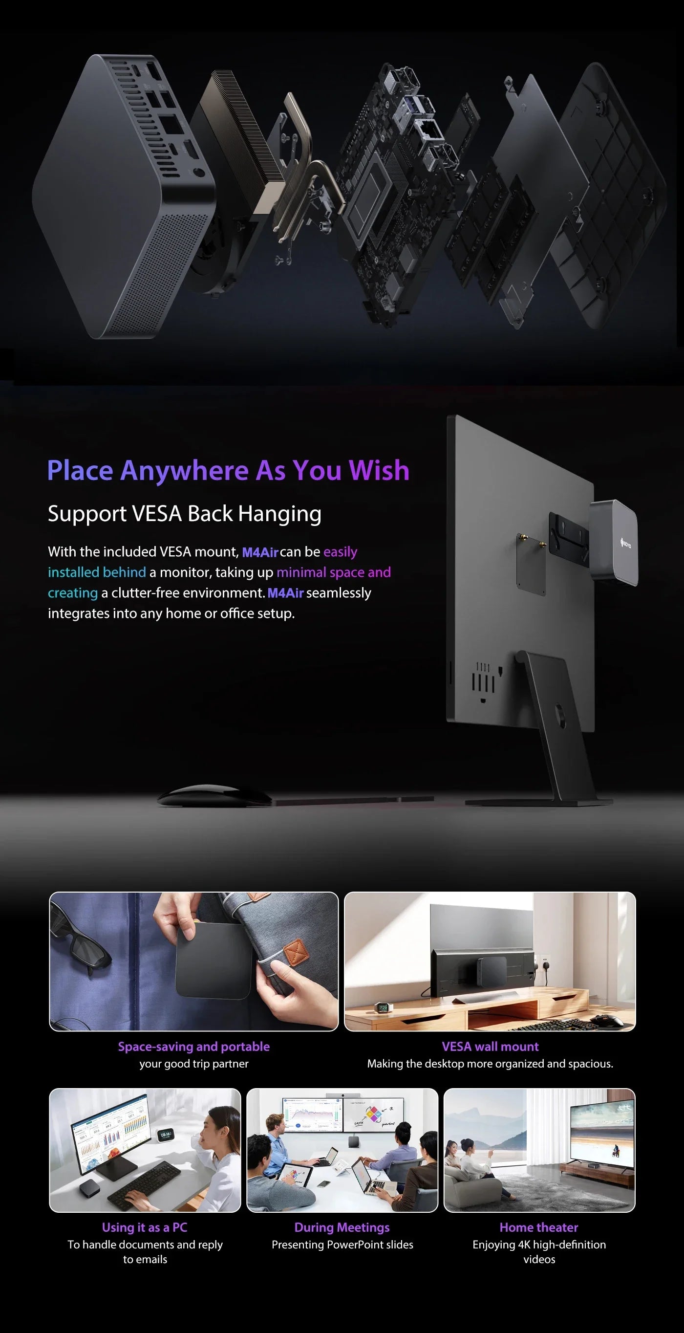 SOYO M4 Air Intel N95 - 16 GB RAM, 512 GB SSD, Mini-PC