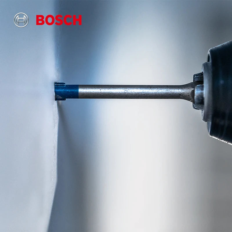 Bosch Drill Bit Expert Series HEX-9 5/6/8mm Hard Ceramic Drill Bits for Electric Drill Screwdrivers of 3-Claw and 1/4" Hex Chuck