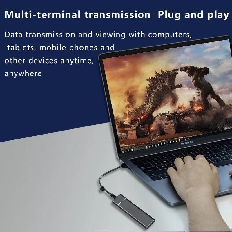 64 TB high speed mini portable external ssd for laptops phones