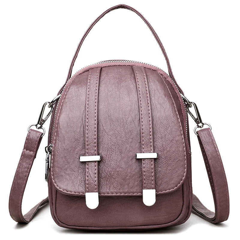 Fashion Multilayer Crossbody Bags For Women 2024 Luxury Designer Brand Leather Shoulder Messenger Bag Ladies Purses and Handbags