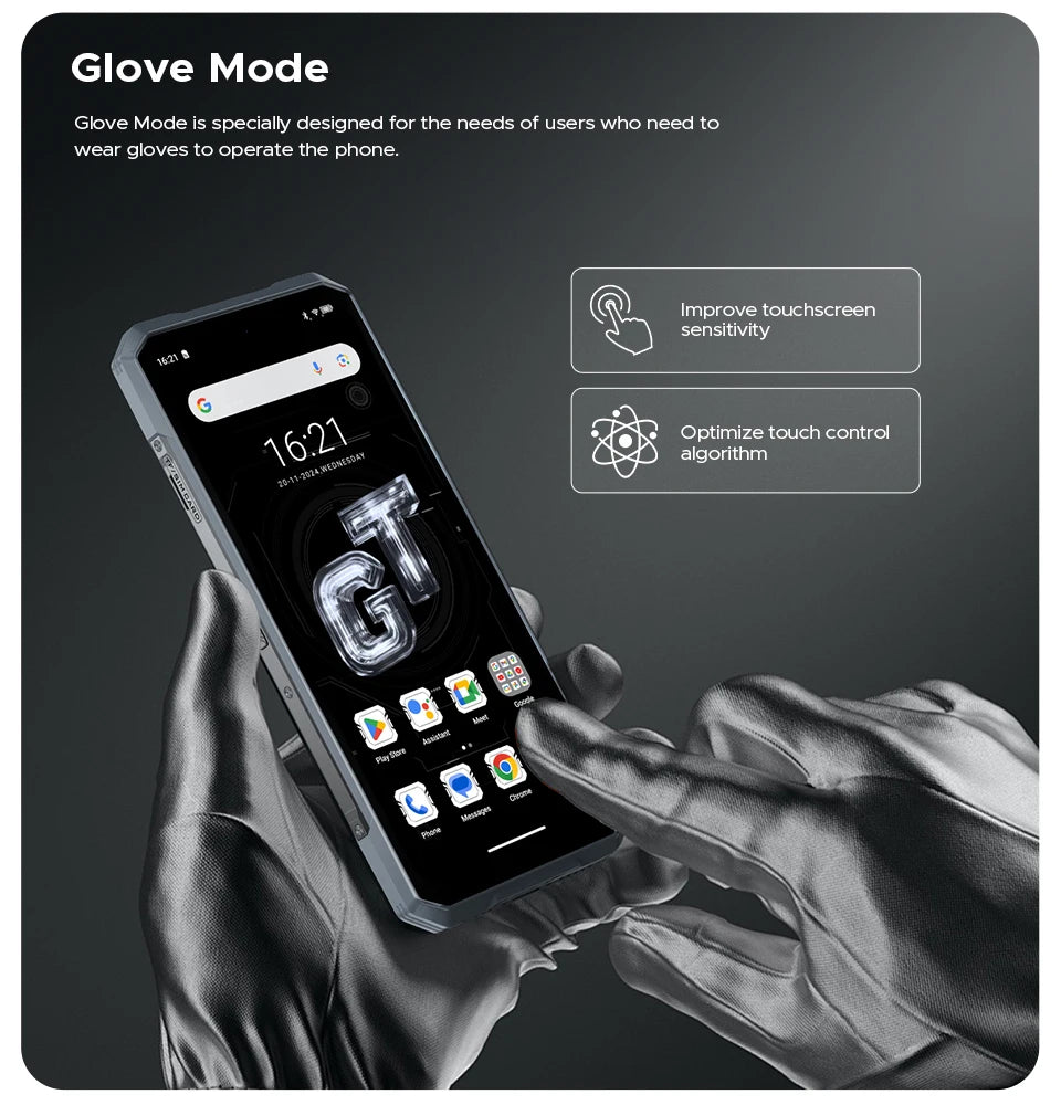 DOOGEE Blade GT Ultra LED-Lichteffekt - 5500 mAh, 33 W, 6.72 Zoll