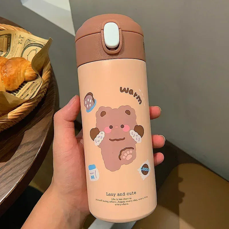 SMHXIANGQIANJIN Thermosflasche Vakuum - 380ml Edelstahl