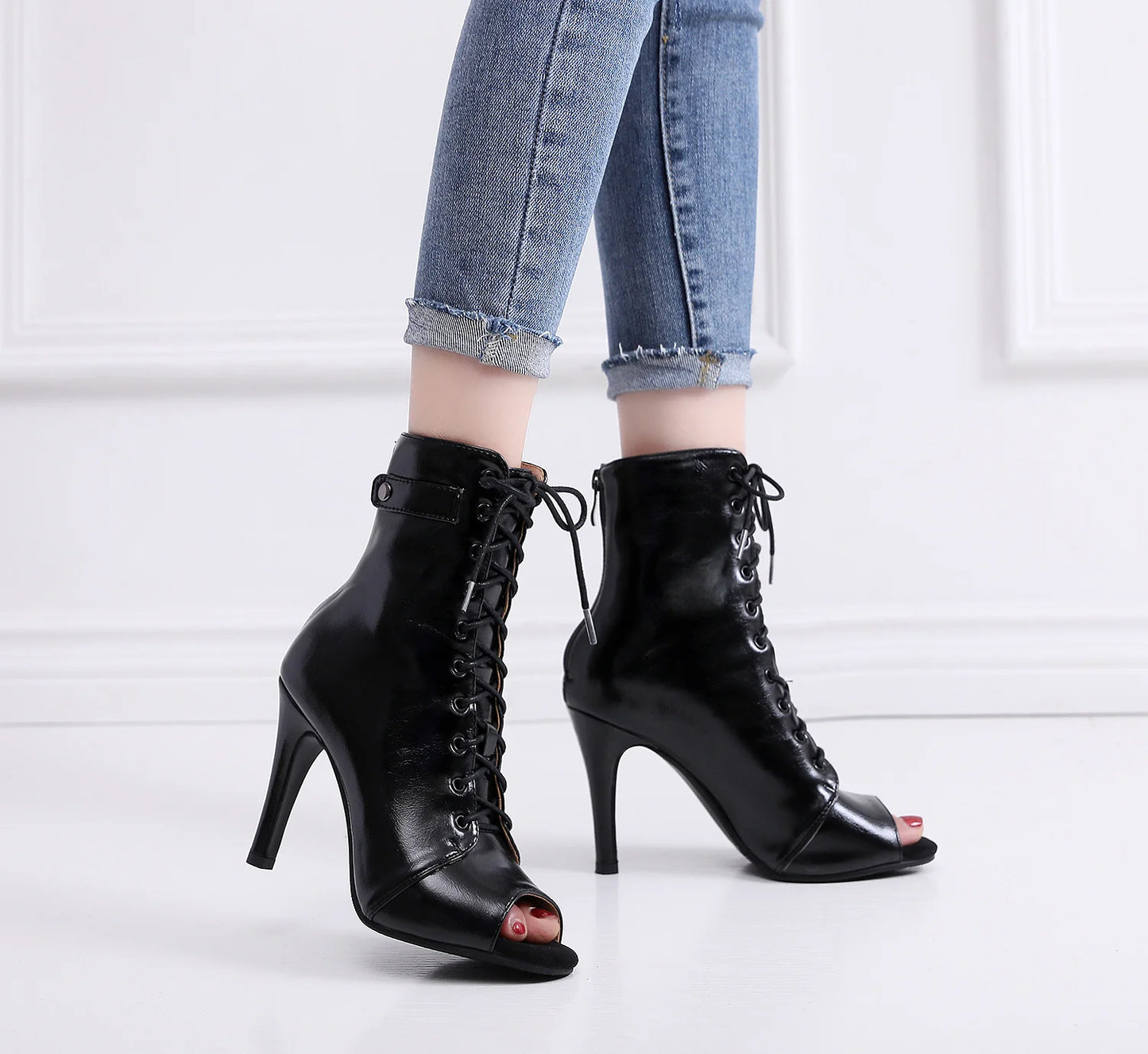 Women's 2020 Brand Party Boots Women's elegant stilettos High Heels Footwear Women Latin dance heels shoes Latin 2020 For Ballroom