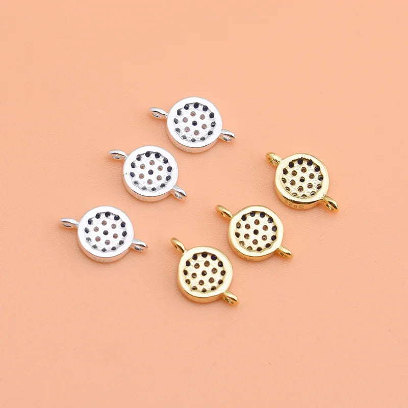 Pandantiv inelar dublu din argint 925 cu zirconiu fin DZ106