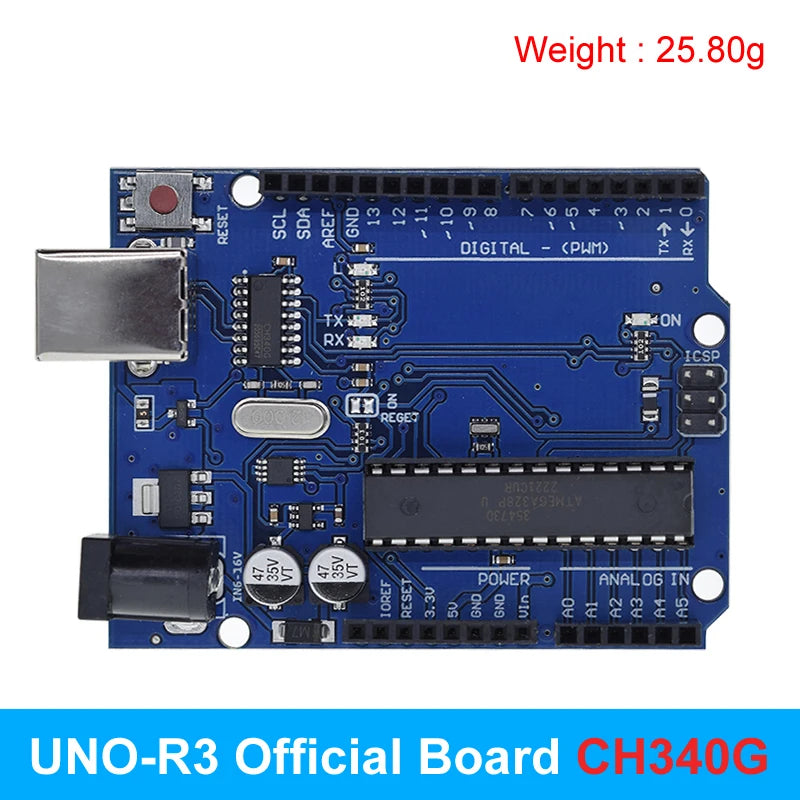 UNO R3 Entwicklung Board ATMEGA328P CH340 / ATEGA16U2 Kompatibel Für Arduino mit Kabel R3/R4 UNO Proto Shield Erweiterung Board