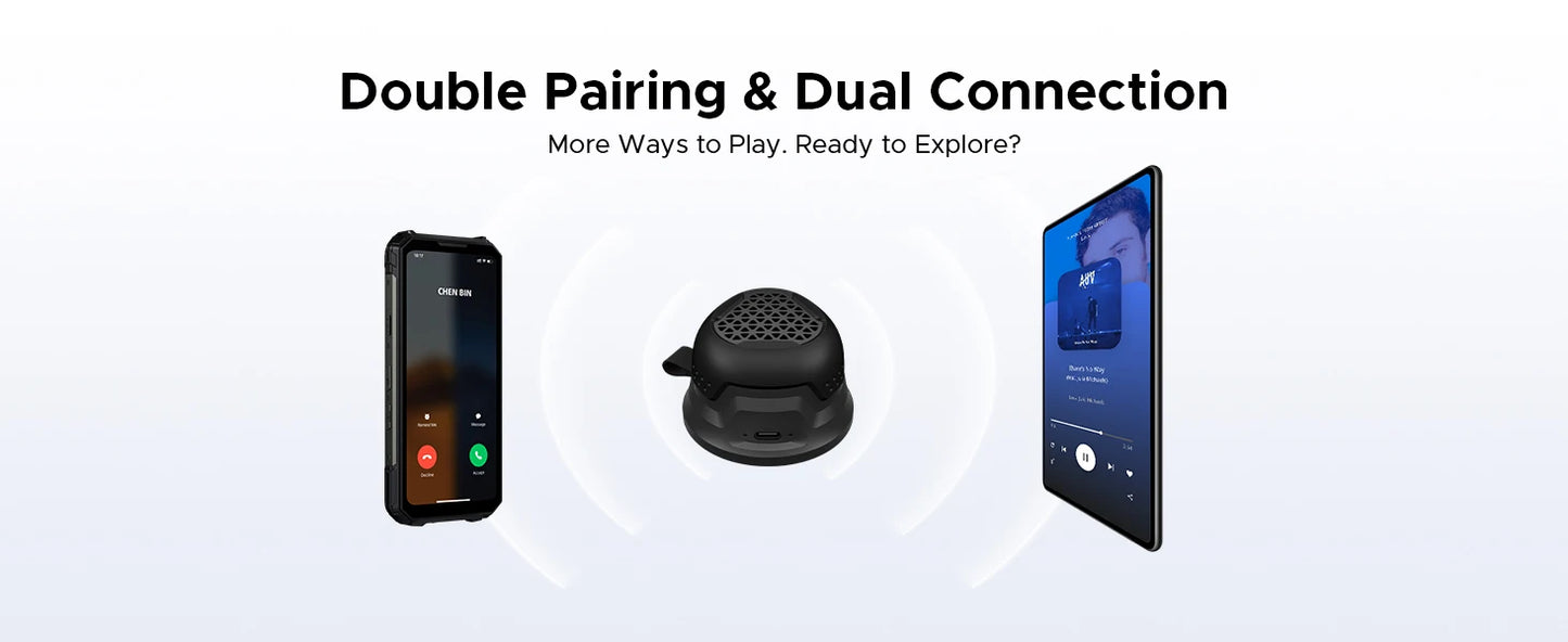 DOOGEE SnapBeat Magnetischer Bluetooth Lautsprecher - 12h Bis 25 W Mini