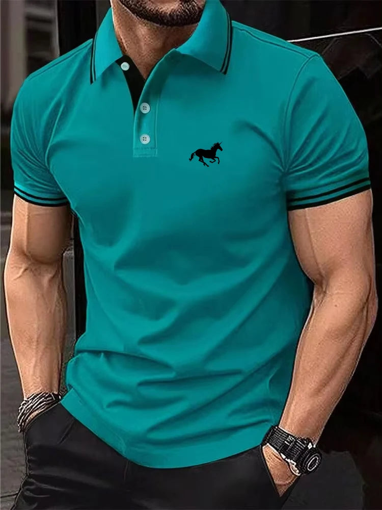 DINGSHITEM Polo-Herren Klassisch - Größe S-3XL, Polyester