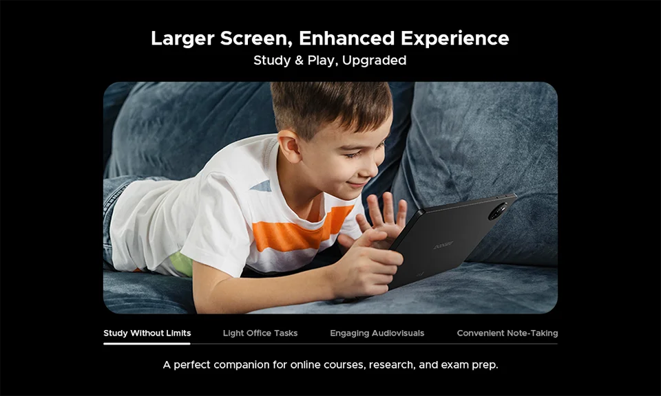 DOOGEE TabA9+ 2in1 Tablet - 4GB RAM 64GB ROM 8580mAh