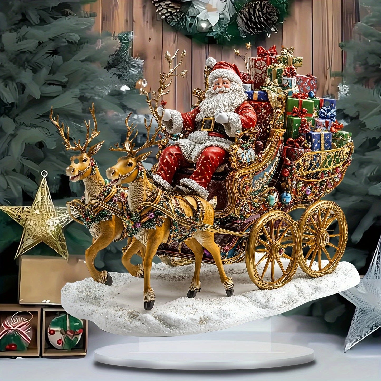 1 piece of Christmas gift, festival decoration, bohemian style, multi-functional desktop decoration suitable for bedroom.