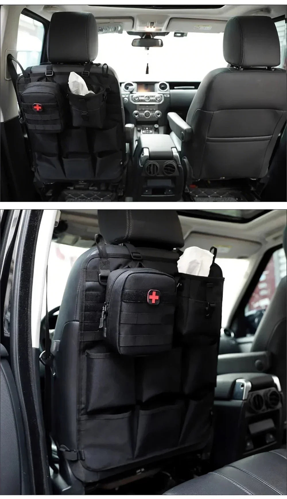 Auto Organizer Aufbewahrungstasche - Heavy Duty Autositz Rücken Organizer - Multifunktionale Hängetaschen für Kinder Auto Zubehör