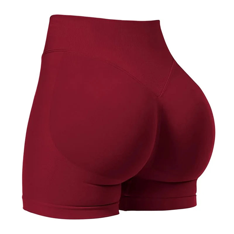 Sport-Shorts 2025: OLOEYER Impact Gym Shorts Women Fitness Sports - Biker Shorts 4.5" Low Ribbed Band Yoga Workout Scrunch Butt Seamless Leggings Collection