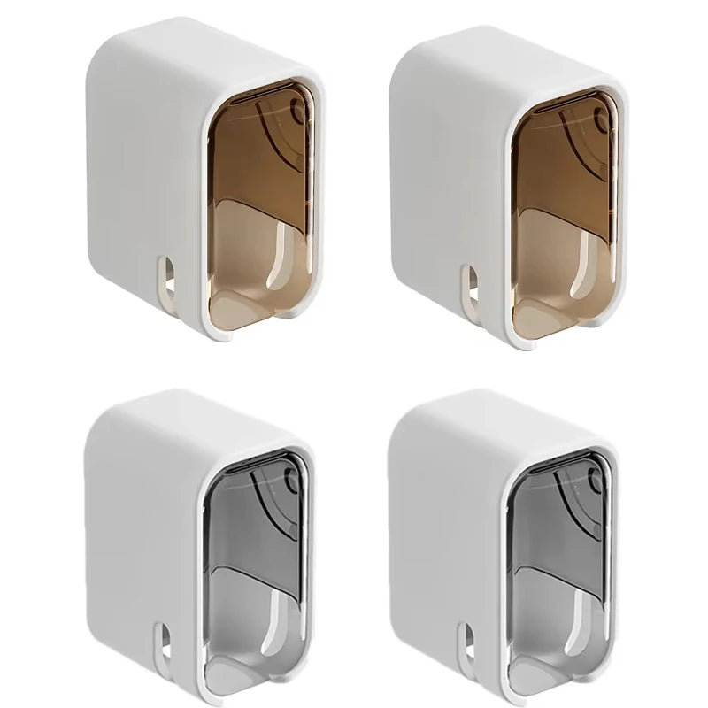 NONEM Zahnbürstenhalter Wandmontage - Kapazität Vier Zahnbürsten, Größe25x9x6