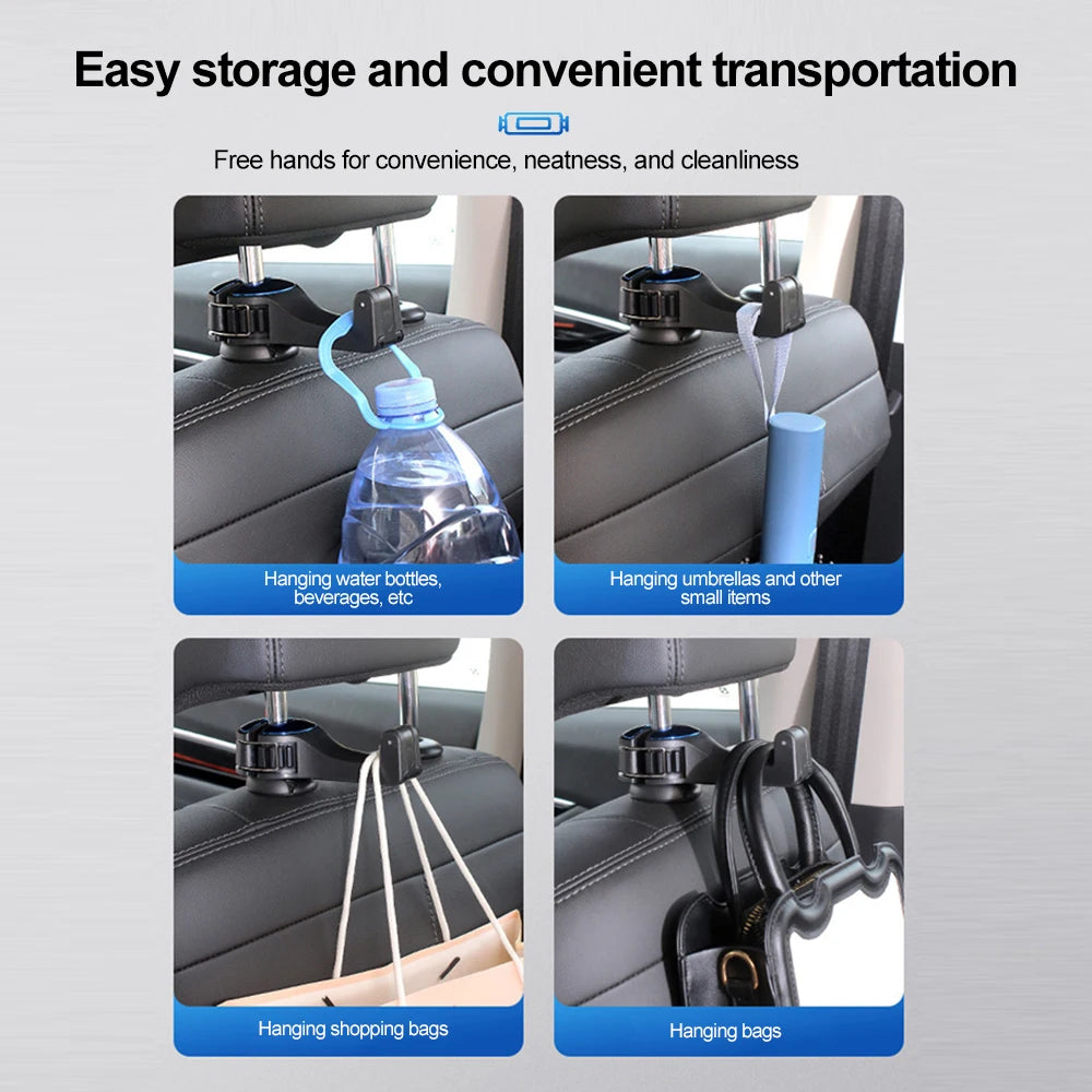 Universal Auto Halterung Haken Multi-Funktion Hängen Aufbewahrung Handy Halter Rücksitz Aufhänger Haken Für Tasche Geldbörse Tuch Lebensmittel