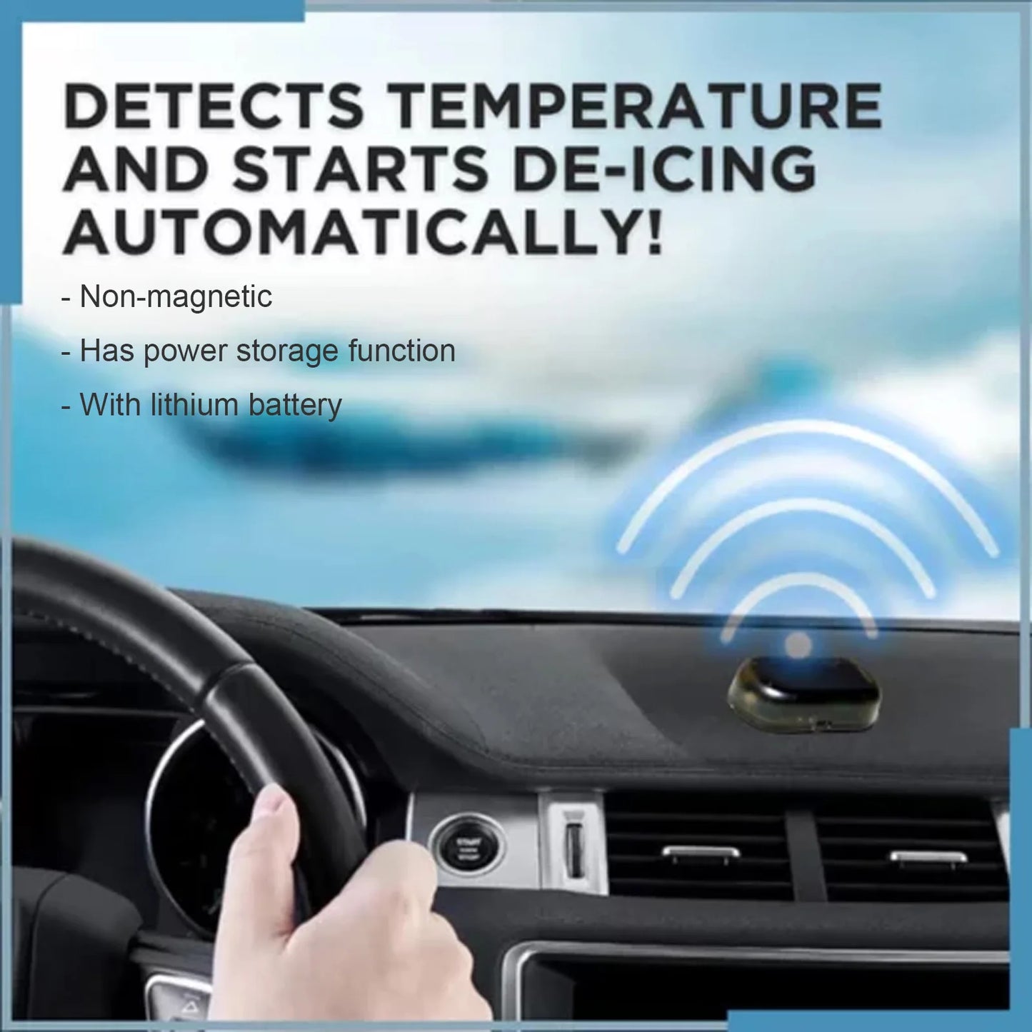 Anti-freezing Device Winter Car Window