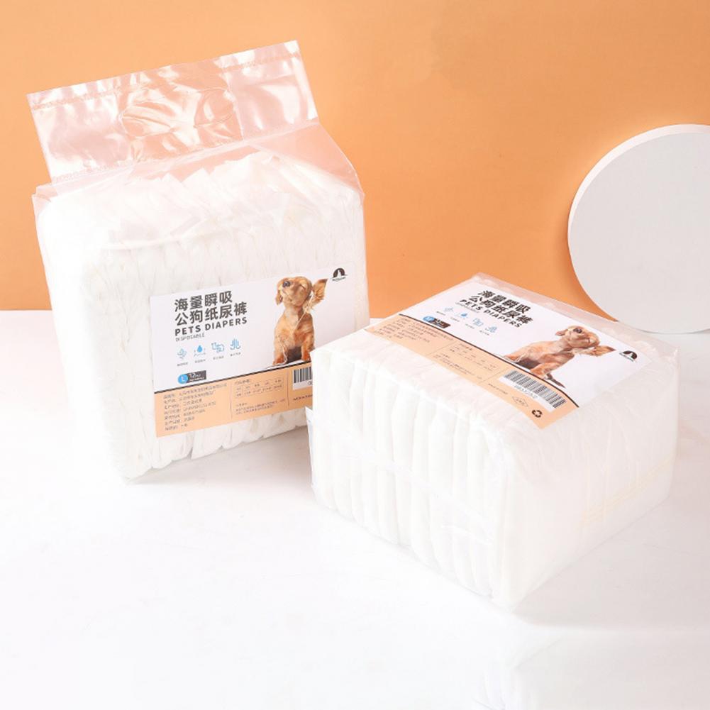 PetCare Hunde Windeln Einweg dünn - 12 Stk, Größe M