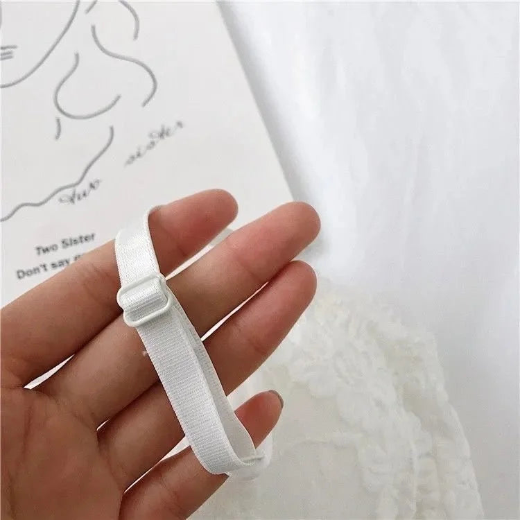 SP&CITY Bandage Design Lace Transparent Bralette Women elegant Hollow Out Wire Free Bra Summer Thin Breathable Mesh Push Up Bras